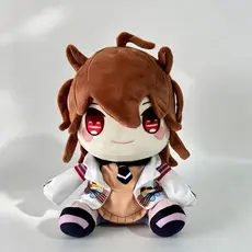 Novo pelúcia Agnes Tachyon, brinquedo de pelúcia da Uma Musume, boneca de algodão C9E4