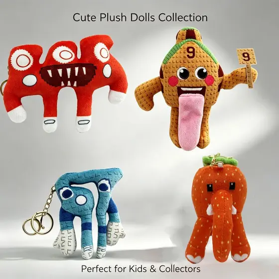 Roube um brinquedo de pelúcia Brainrot, um item de merchandising do jogo, um chaveiro de pelúcia, boneco de pelúcia 5M9V