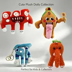 Roube um brinquedo de pelúcia Brainrot, um item de merchandising do jogo, um chaveiro de pelúcia, boneco de pelúcia 5M9V