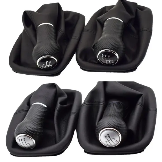 Adequado para Volkswagen Bora Golf Car Black Shift Handebol Capa Anti-poeira Acessórios para cabeça de engrenagem Produt
