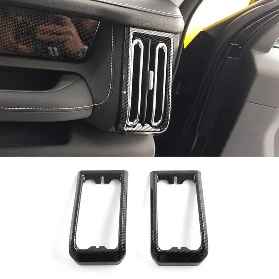 Adequado para 25 tipos de Jettway Shanhai T1 Frente Lado Esquerdo Direito Painel de saída de ar Decoração Moldura Saída