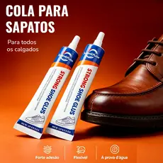 Cola Transparente Para Reparo De Sapatos – Adesivo À Prova D'água Fixação De Solas , Saltos E Bolsas (60ml)