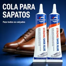 Cola Transparente Para Reparo De Sapatos – Adesivo À Prova D'água Fixação De Solas , Saltos E Bolsas (60ml)