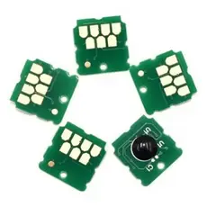 Kit 5 Chip Caixa Manutençãot3100 T5100 F500 F501 T3170 T5170