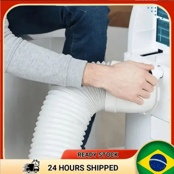 Duto Tubo Ar Condicionado Flexível Portátil Exaustão Ventilação Delonghi Pinguino Pac An130rf