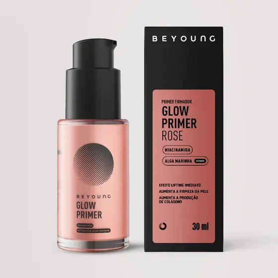 Primer facial com niacinamida e efeito lifting - Rose