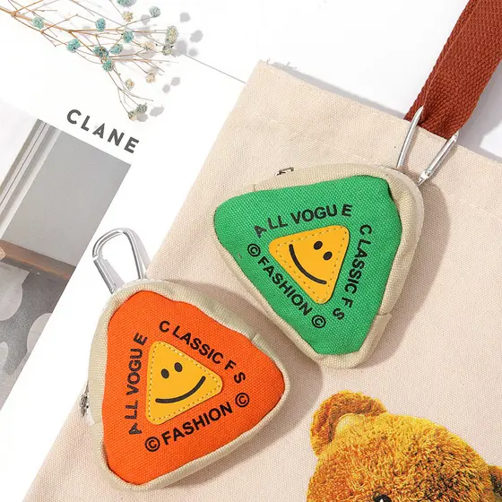 Dopamina Bloco De Cores Mini Bolsa Ao Ar Livre Portátil Chave Moeda Fone De Ouvido Caso Saco Charme
