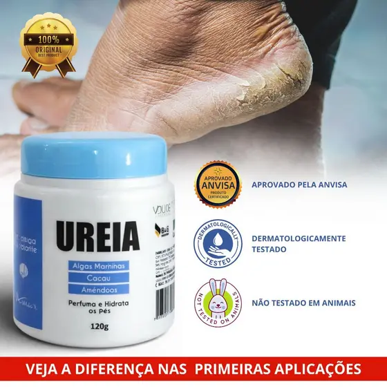 Creme Hidratante De Ureia Pés Rachados Ressecados Calosidade Calcanhares Restauração Spa Dos Pés