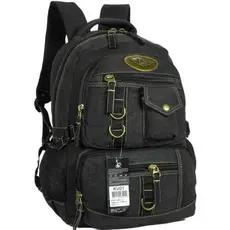 Mochila de Costa Escolar en Lona Reforçada Masculina #KV01