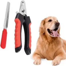 Kit Alicate Cortador Profissional + Lixa De Unha Pets Cães Gatos (ENVIO IMEDIATO)