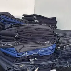 Retalho Tecido Jeans – Costura Artesanato Calça Jaqueta Roupa Jeans Sortido