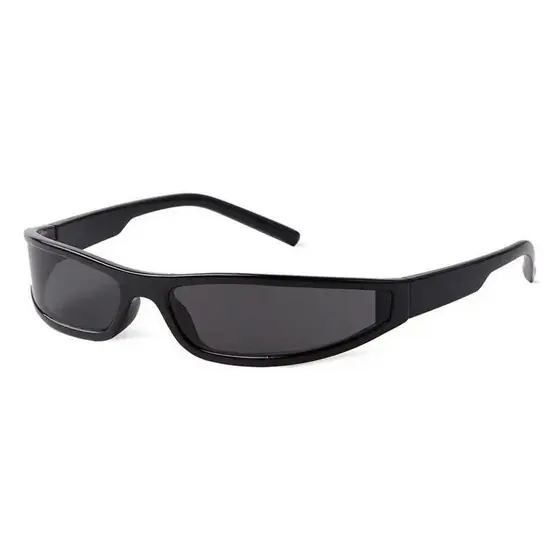 Moda Espelho Esporte Óculos De Sol Feminino Y2K Retângulo Sombra Estreita Masculino Punk Ciclismo Condução UV400