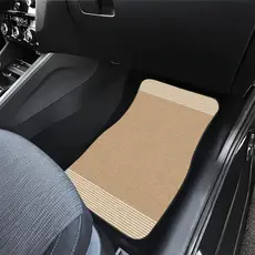 [Veludo cristal + fundo de plástico pontiagudo] Conjunto de almofadas para pés de carro, parte inferior da palma mostra