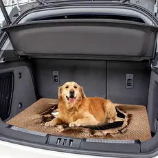 1 peça de palha 2D 3D tridimensional bonito gato porta-malas de carro tapete decorativo dedicado-adequado para carros e