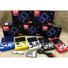 Mini Video Game Sup Game Box 400 Jogos Em 1 Portátil Jogos Antigos