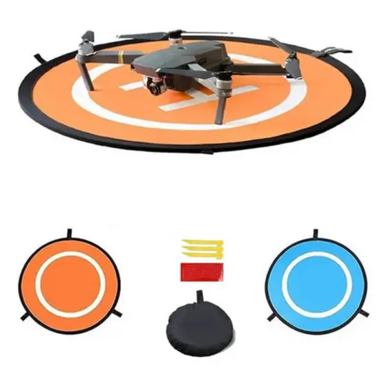 Pista De Pouso E Decolagem Para Drone Heliponto Landing 75cm