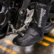 Bota Polaina Impermeável Galocha Para Motociclista Motoboy