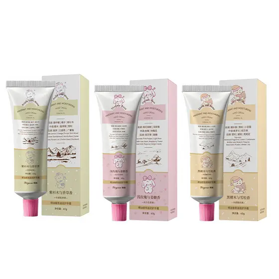 Asa Yan óleo essencial fragrância hidratante creme para as mãos hidratante melhorando reparação áspera seco rachado lemb