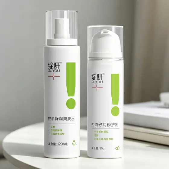 Blossoming Oil Control Calmante Hidratante Oleoso Acne Pele Hidratante Calmante Melhorar Acne Refrescante Reparação Barr