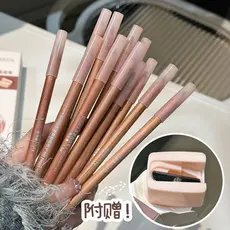 Feixi Original névoa macia delineador labial moldar batom de cor Nude Anti-duração não-desbotamento com apontador de láp