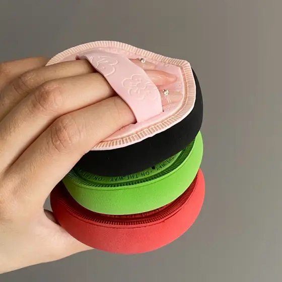 Otw puff aumentar salário peido pêssego substituição plana água grande flor de pêssego Marshmallow puff molhado seco dup
