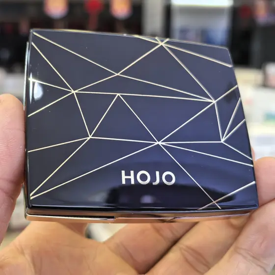 Pó prensado de placa de contorno de alto brilho HOJO Natural