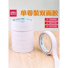 Deli adesivo dupla face forte ultrafino transparente não fácil de deixar marcas adesivos de espuma de espuma adesiva de 