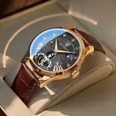 Marca impermeável luminosa relógio masculino Ultra-fino calendário relógio de quartzo relógio de pulso de quartzo mascul