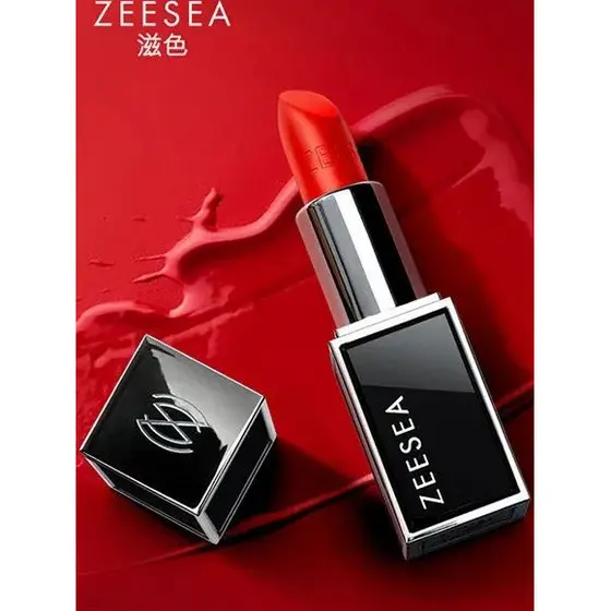 ZEESEA hidratante cor tubo preto batom feminino hidratante hidratante estilo estudante barato nicho marca pasta de feijã