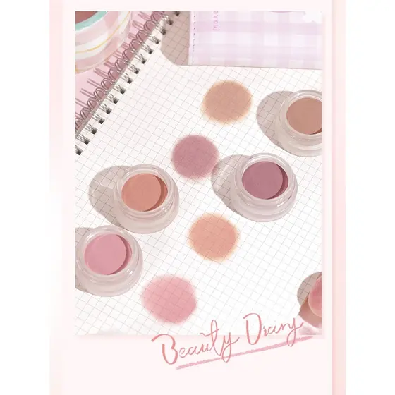NOVO maquiagem Blush creme lama Nude maquiagem Natural iluminador iluminar cor pêssego ligeiramente bêbado baixo saturad