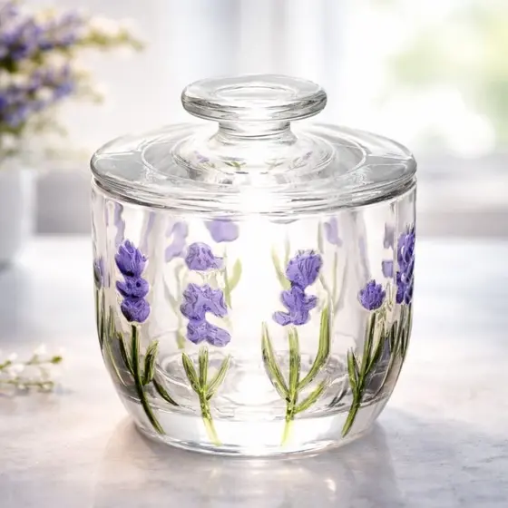 Manteigueira Francesa Cristal Lyor Com Agua Mantem Manteiga Fresca Mesa Posta Elegante Sofisticado Família Mães