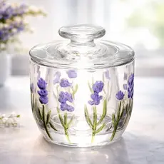 Manteigueira Francesa Cristal Lyor Com Agua Mantem Manteiga Fresca Mesa Posta Elegante Sofisticado Família Mães