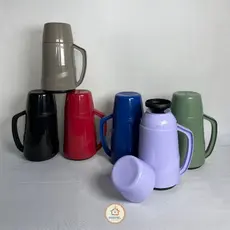 Garrafa Térmica 500ml Soprano Cristal com Ampola de Vidro