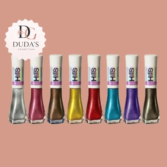 Esmalte hits magnético com e sem imã