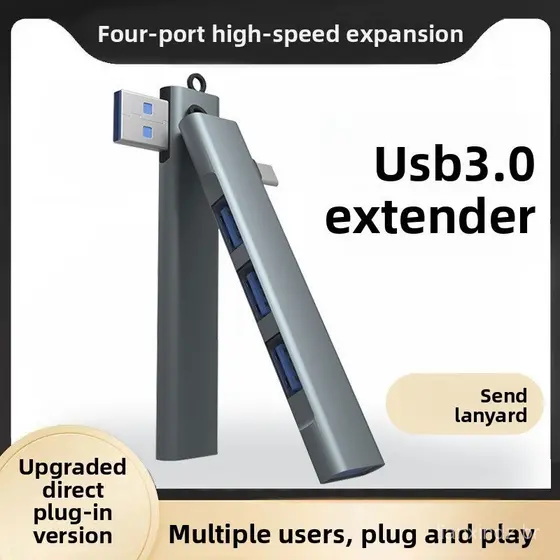 Hub USB 3.0 , Estação De Acoplamento Para Laptop , Multiportas , Porta Externa Universal Teclados E Ratos
