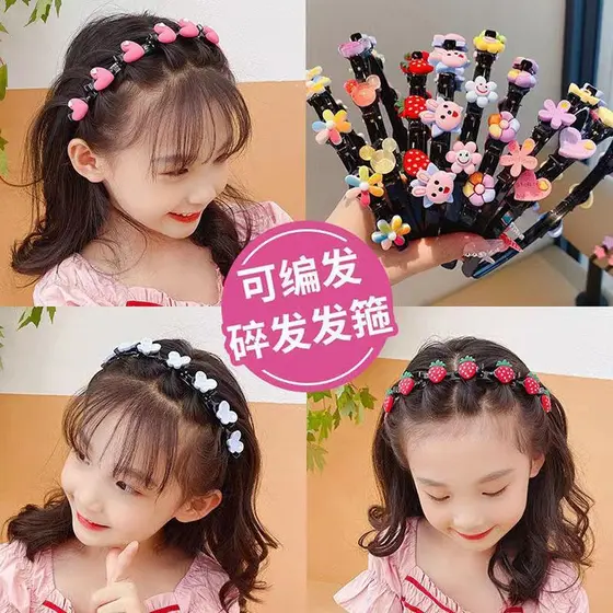 Acessórios de cabelo de alta qualidade bandana fragmentado Hairpin Headwear crianças trançado cabelo ferramenta útil ban