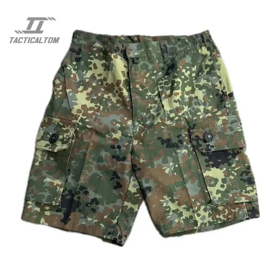Alemão ponto camuflagem tático Shorts ao ar livre ventilador militar esportes Casual solto ventilador militar verão cami