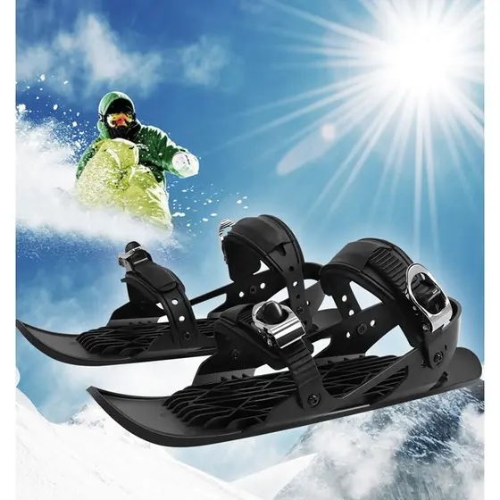 Novos sapatos de esqui leves miniski patins miniski inverno esportes ao ar livre Snowboard pé-de-cabra