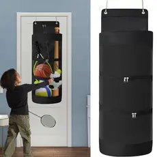 Pendurado basquete pendurado saco porta cesta de armazenamento de brinquedos das crianças porta pendurado equipamentos e
