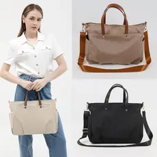 Bolsa para Laptop feminina 2025 nova moda Casual bolsa de viagem pasta de negócios de cor sólida