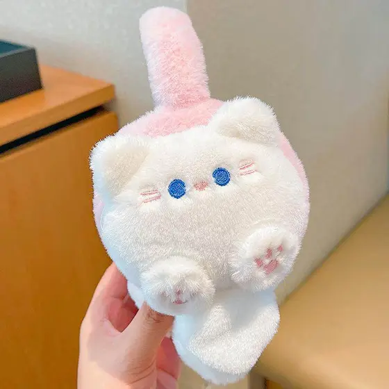 Earmuffs quente menina anticongelante earmuffs bonito earmuffs inverno earmuffs
