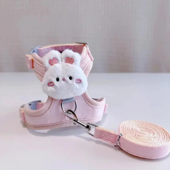 Corda de tração de coelho Anti-quebra corda de caminhada de coelho corda de tração ajustável corda de coelho corrente de