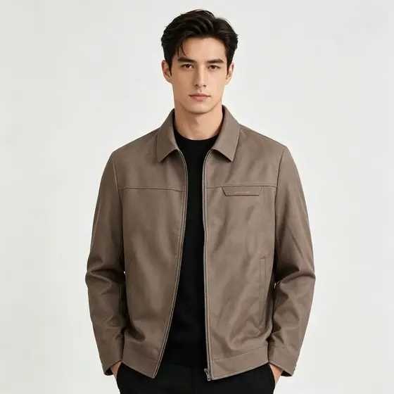 Bedoha Jaqueta masculina leve de inverno 90 para baixo Jaqueta masculina quente Jaqueta de negócios de pato para
