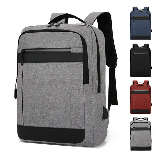 Mochila Casual de negócios com carregamento USB, mochila para Laptop de grande capacidade, novo estilo, mochila ao ar li