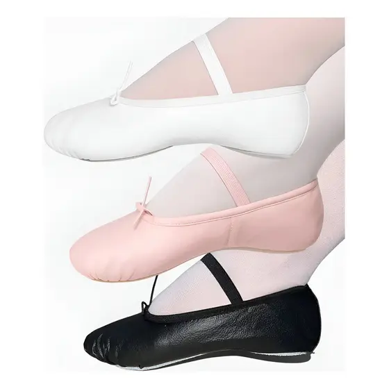 Sapatilha Meia Ponta Sintética Ballet Infantil/ Adulto Balé