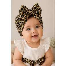 Turbante Bebê Menina Gorro Laço Fashion