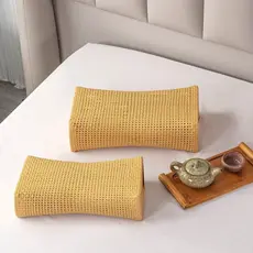 Travesseiro de vime verão legal travesseiro PE rattan travesseiro oco imitação de bambu travesseiro suor quarto travesse