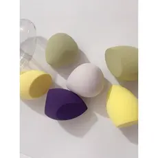 Super macio corte chanfrado beleza ovo maquiagem ovo em pó Puff fundação esponja BB creme corte chanfrado