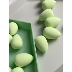 Ovo de beleza pequeno 30 cápsulas Super macio Mini Puff parcial olho detalhe corretivo fundação dedicada