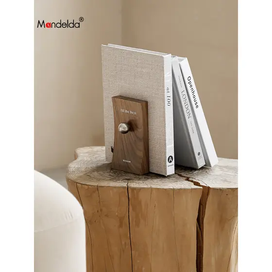 Mandelda marca coreana Desktop criativo Bookend estudante livro clipe entrada sala de estar decoração